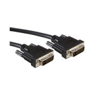 kabel DVI , DVI-D (24+1) Dual Link, M/M, 2.0m, crni